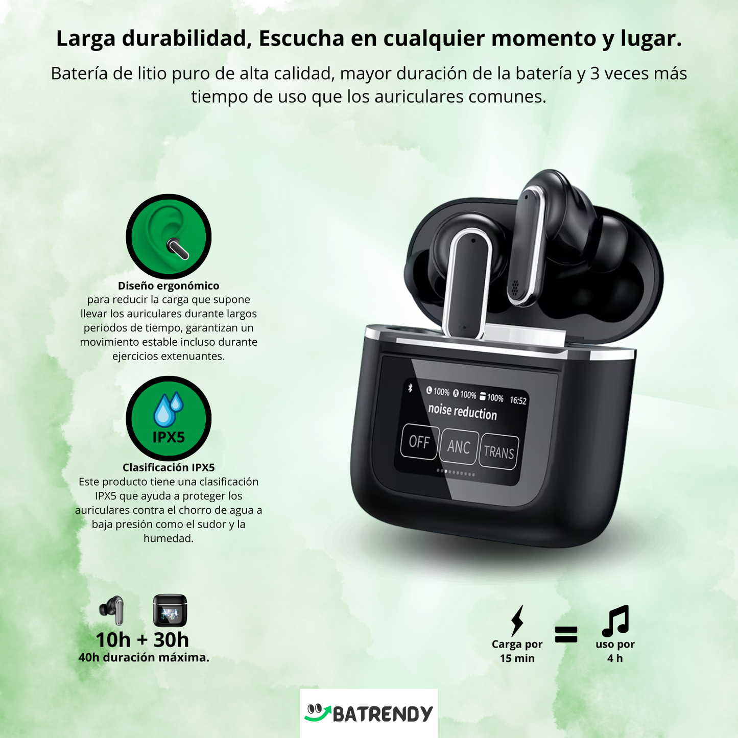 Auriculares YX27 Año 2024 Negro